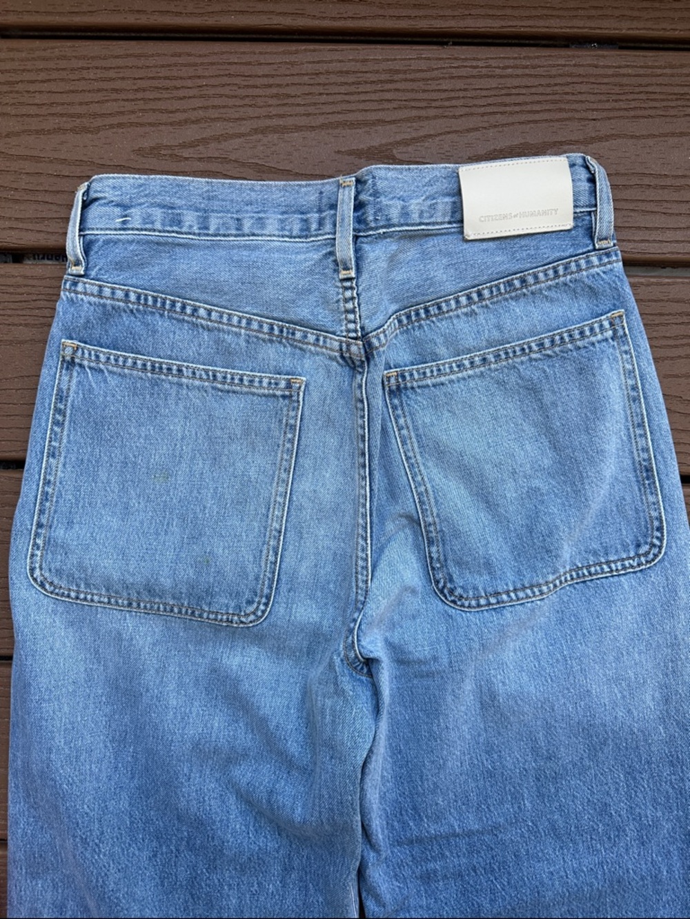 Citizens of Humanity Ayla Baggy Jean in Zenith SZ 24 - Picture 7 of 7
